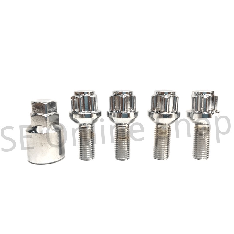 Mercedes,BMW Wheel Lock Nut Ball Type M12X1.5 25mm,40mm BMW Wheel Nut,Mercedes Benz Wheel Nut