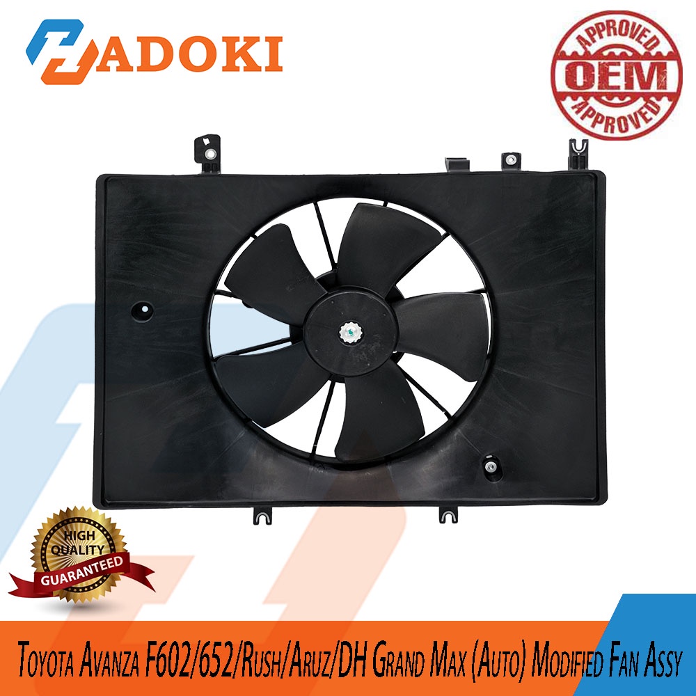 TOYOTA AVANZA F602/F652 2003-2012' 1.3/1.5 / ARUZ / DH GRAND MAX (AUTO ...
