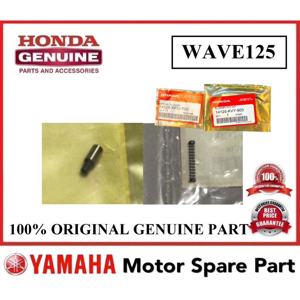 (100 ORIGINAL) HONDA WAVE125 PLUNGER CAM SET & SPRING ASSY CAMSHAFT