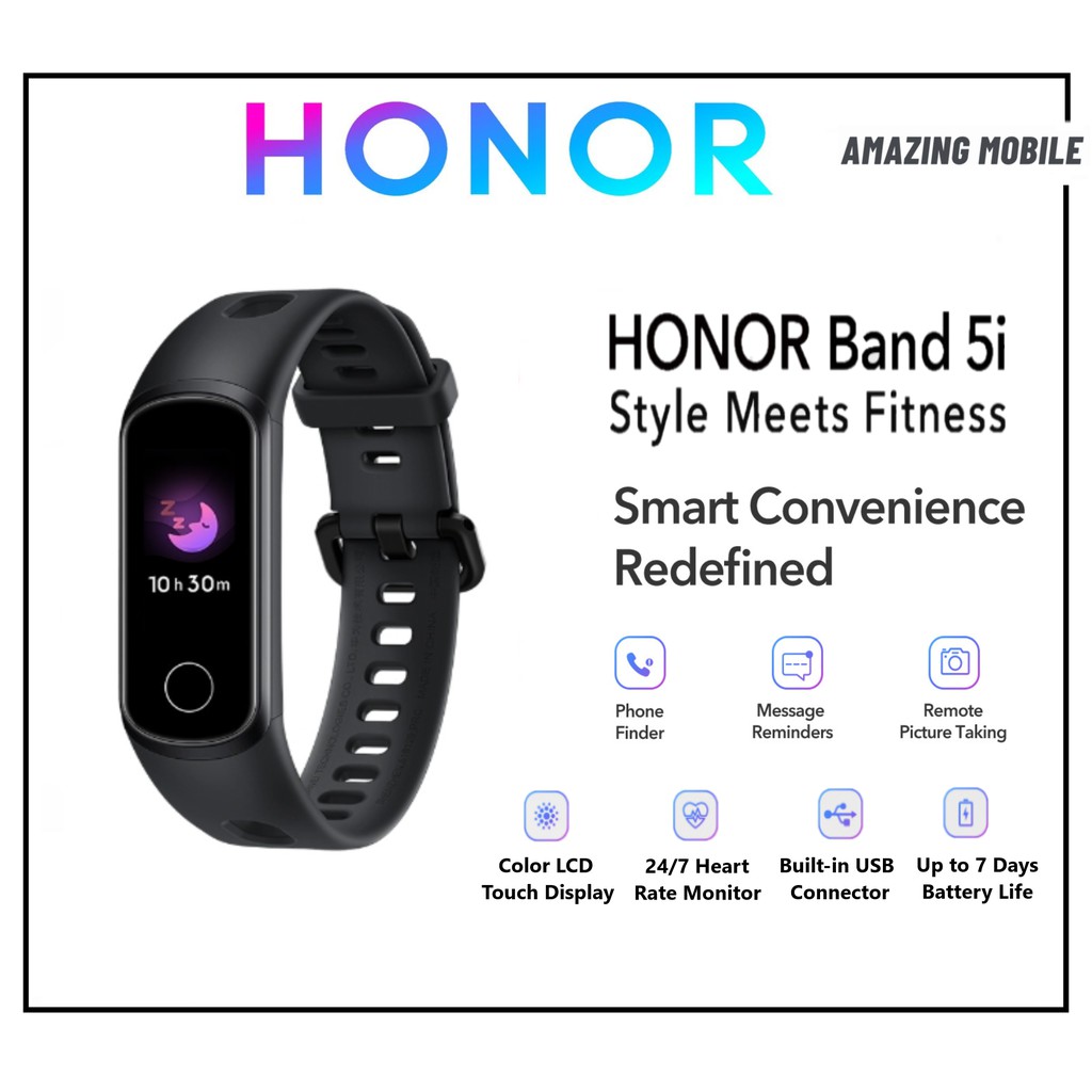 Honor band best sale 5i waterproof