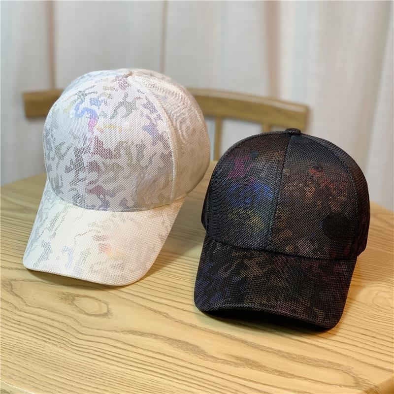 Topi Camouflage baseball cap spring and summer trend wild dome sun hat ...