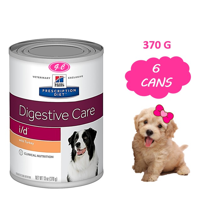 Hill s i d Digestive Care Canned Dog Food Turkey 370 G x 6 Cans