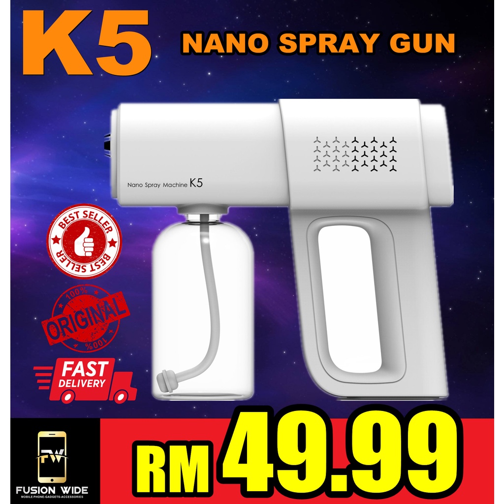 (READY STOCK) K5 NANO SPRAY GUN !! 100 ORIGINAL !! SHIP IN 12 HOUR !! Shopee Malaysia