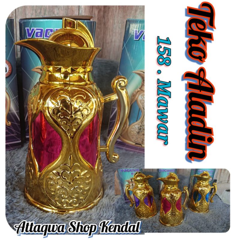 TERMOS 1l Arabic Hajj Thermos/Aladdin's Thermos/Arabic Teapot (By 2