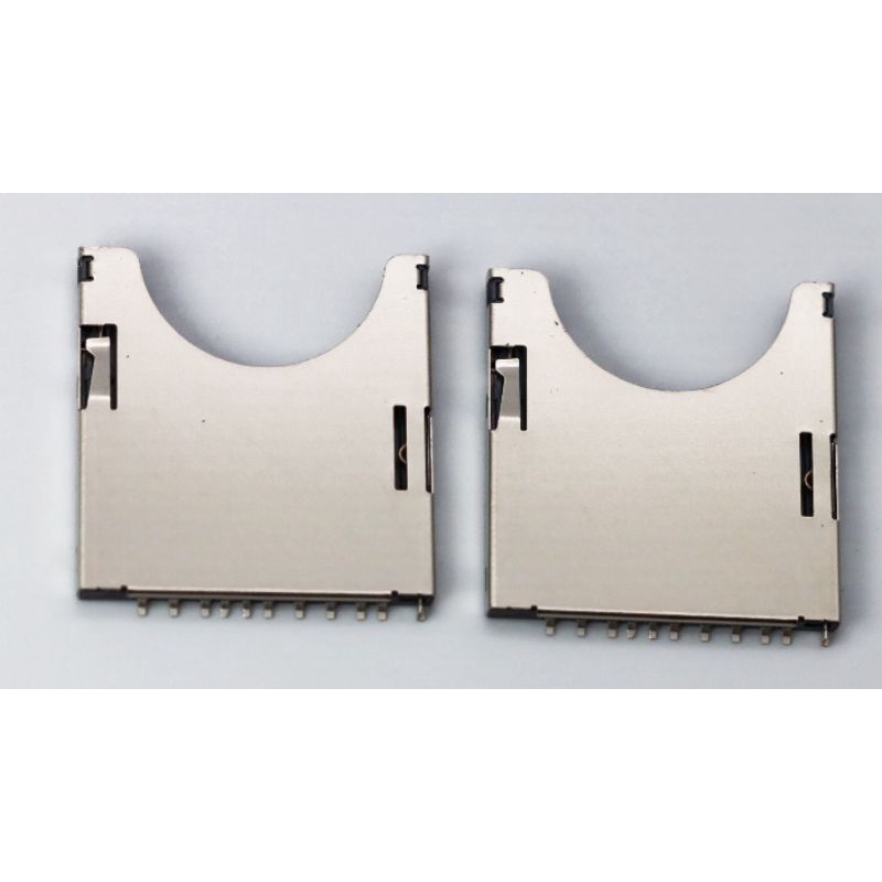 Ready Stock SD Card Spring Loaded Holder Self-Elastic 11 Pins SD Card ...