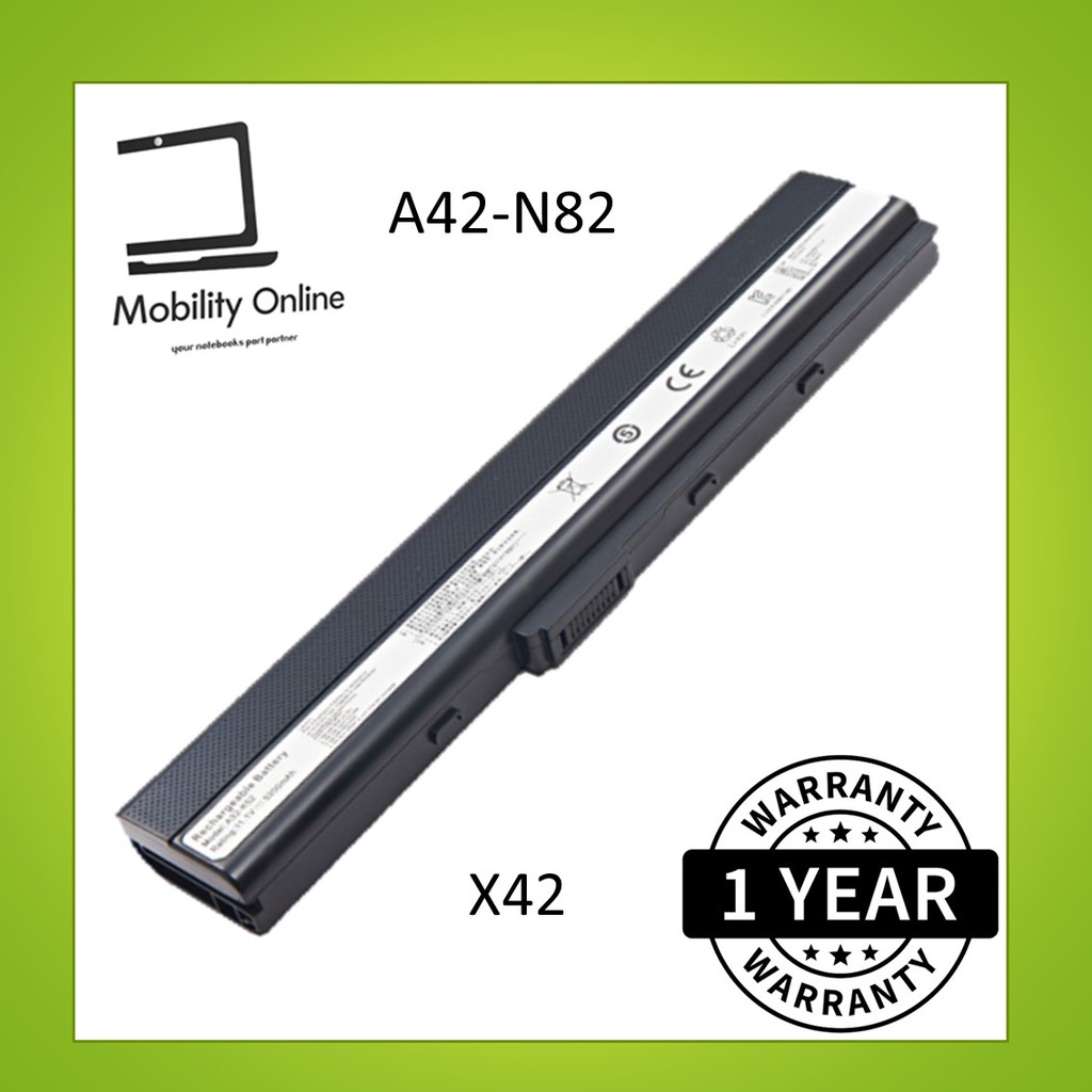 ASUS A32N82 A42N82 A40J A40D A40F A40N X42D N82 N82E N82J Laptop