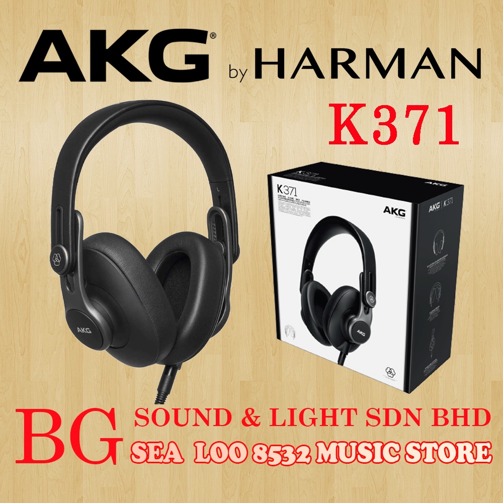 AKG K371 First-class Closed-back Headphones