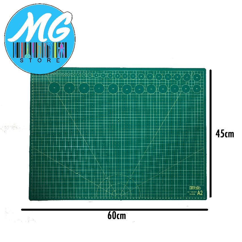 A2 Size Cutting Mat 45x60cm Double Sided Thickness 3mm Shopee Malaysia