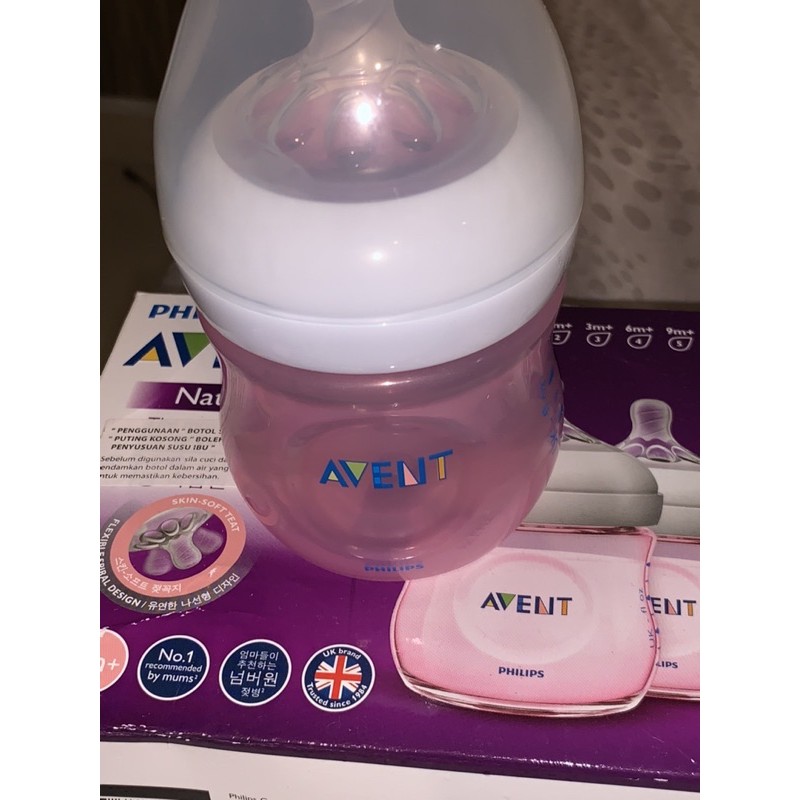 Philips Avent Natural Feeding Bottle 0+Months (1 bottle ) | Shopee Malaysia