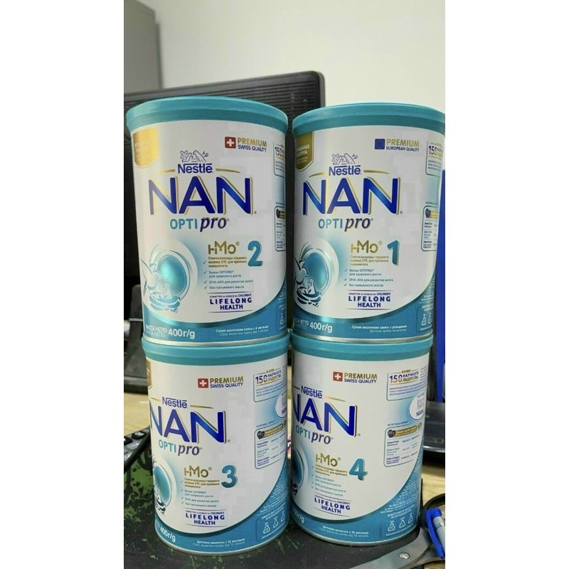 [New Model HMO] Nan Nga Powdered Milk 800g Full Quantity 1,2,3,4 Date ...