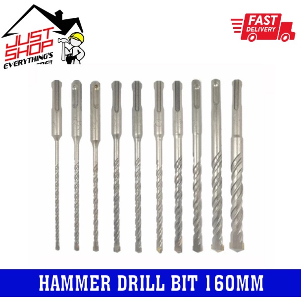 Hammer Drill Bit Set 160MM | Shopee Malaysia