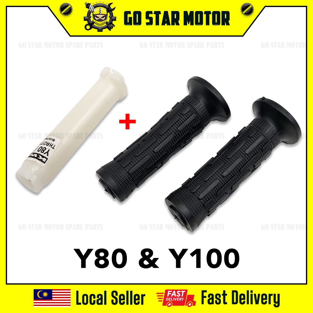 YAMAHA Y80 / Y100 SPORT100 SPORT HANDLE GRIP / HAND GRIP + TUBE ...