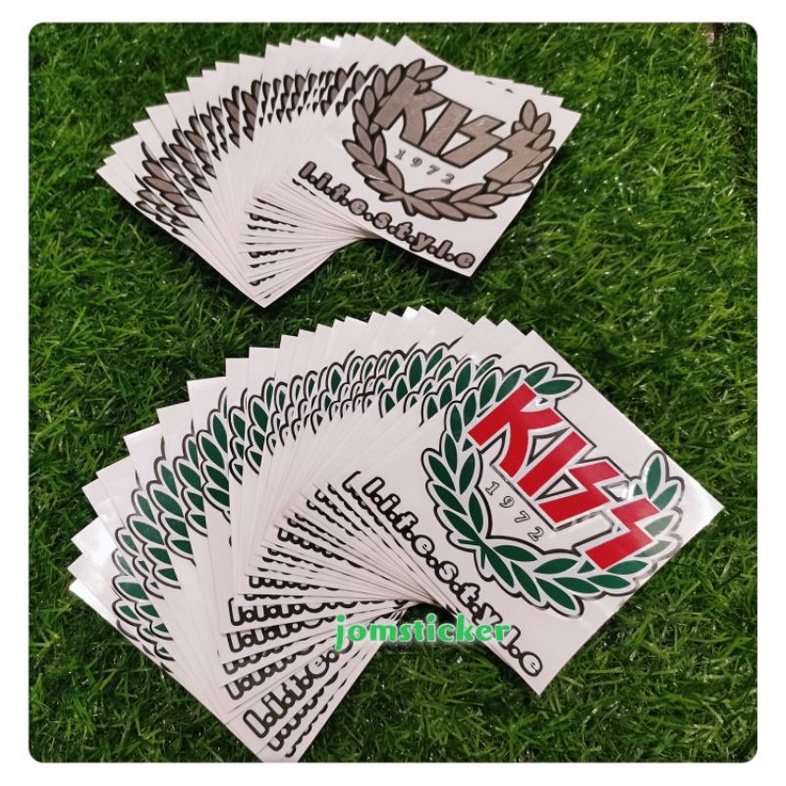 Sticker KISS Cutting ️KISS.Lifestyle(sticker cutting bukan print ...