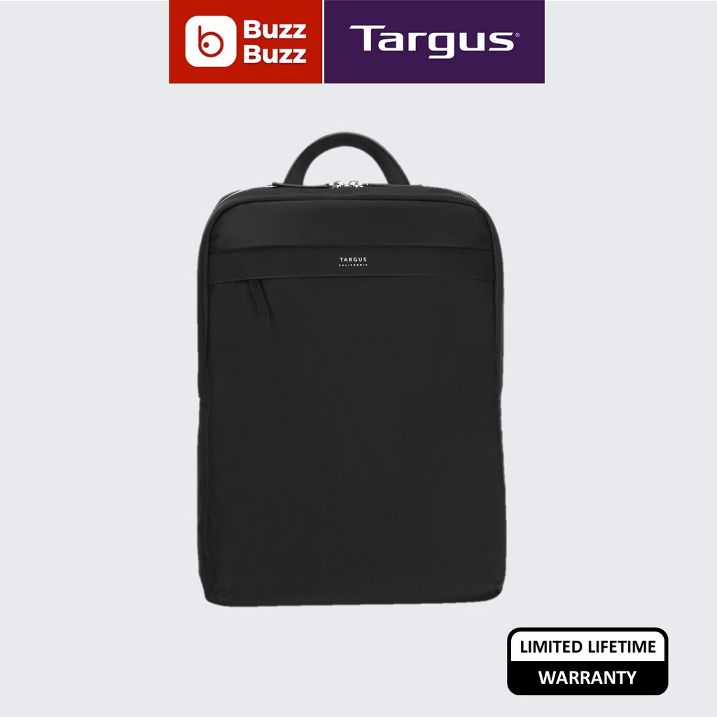 TARGUS 15 INCH NEWPORT ULTRA SLIM BACKPACK (BLACK/TAN) TBB598