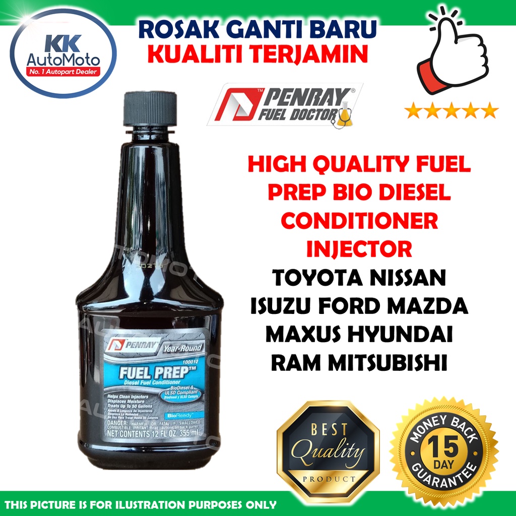 1 Botol Penray Diesel Fuel Conditioner Biodiesel Injector Cleaner