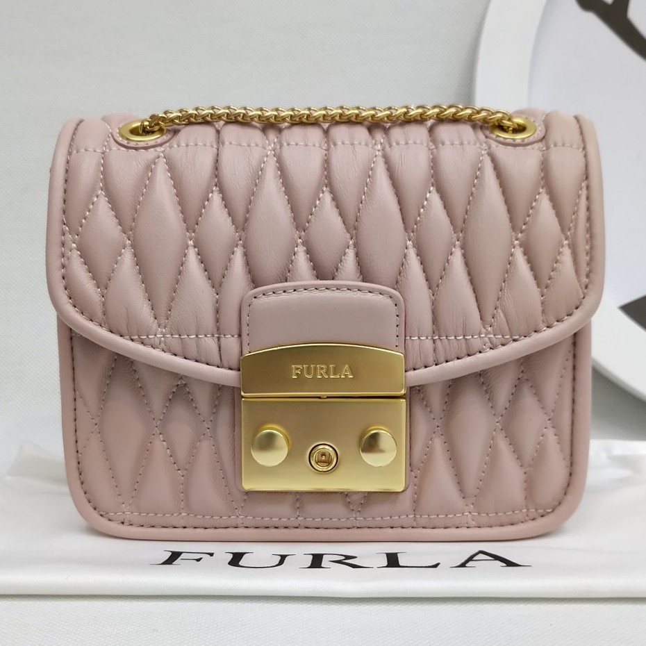 Furla bag with chain hot sale