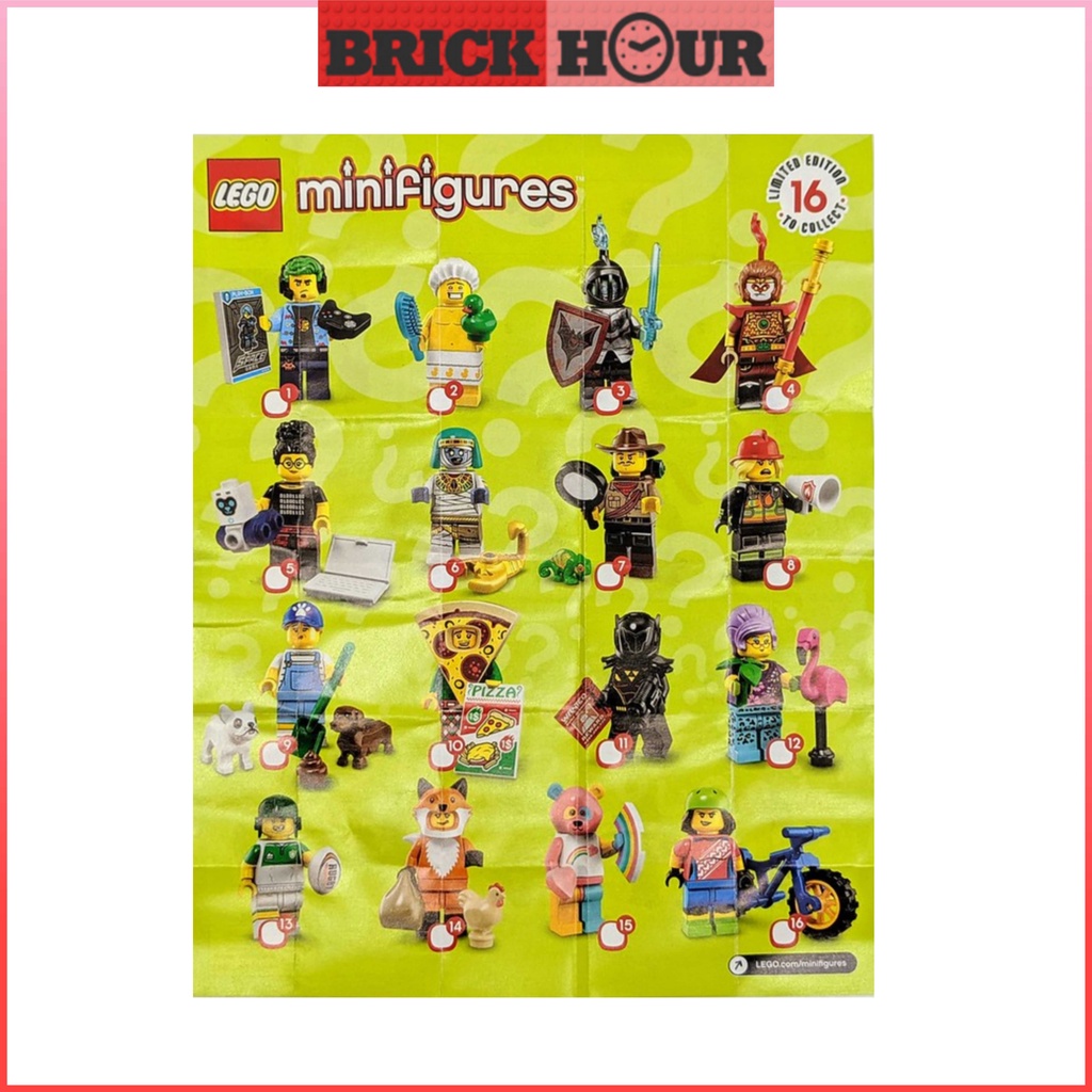 Lego minifigures series 16 limited online edition