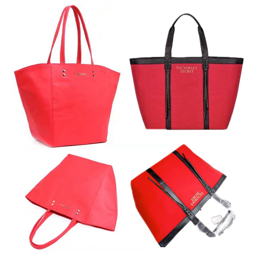 Victoria secret red on sale tote