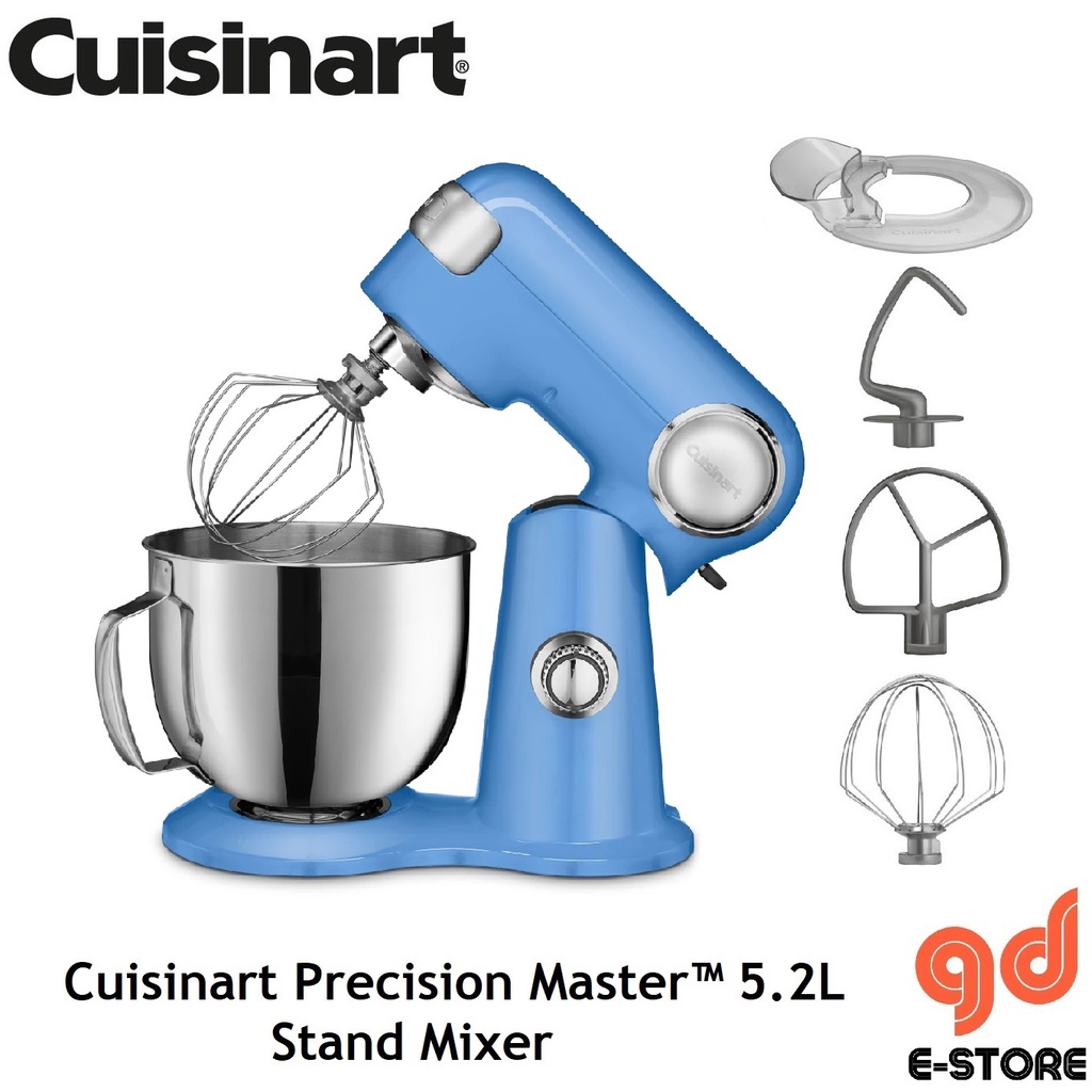 Stand mixer, 5.2L, 500W, Precision Master, White - Cuisinart