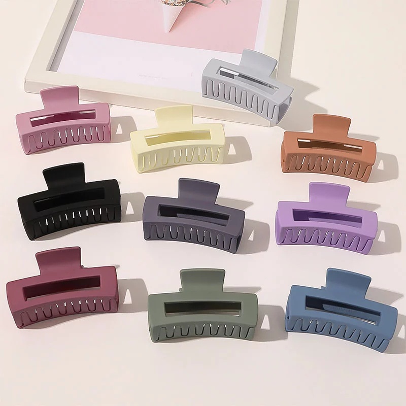 Square Hollow Clip Female Hair Accessories Hair Clip