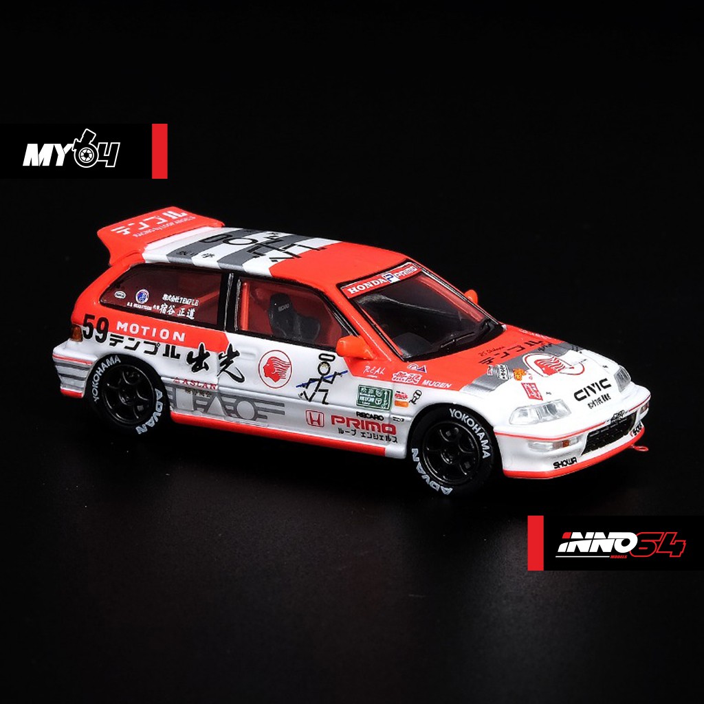 INNO64 1:64 HONDA CIVIC EF9 