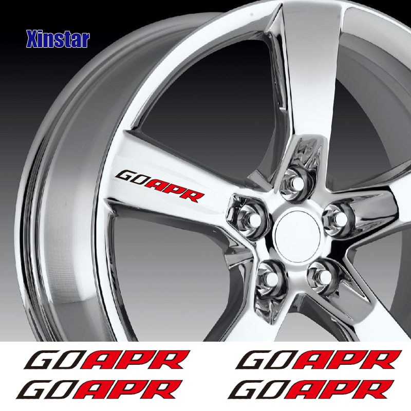 《READY STOCK》4pcs APR Car Rim Sticker For Volkswagen VW Golf 6 7 MK3 ...