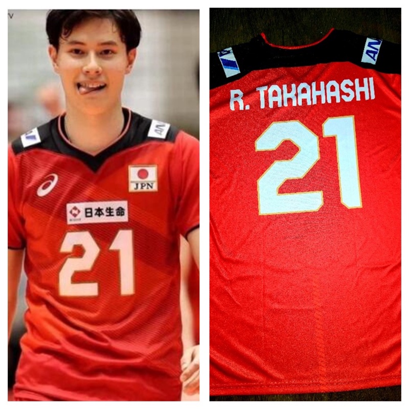 2020 Japan Olympic Volleyball Jersey Ran Takahashi Ishikawa Nishida Colors Casual Women Men