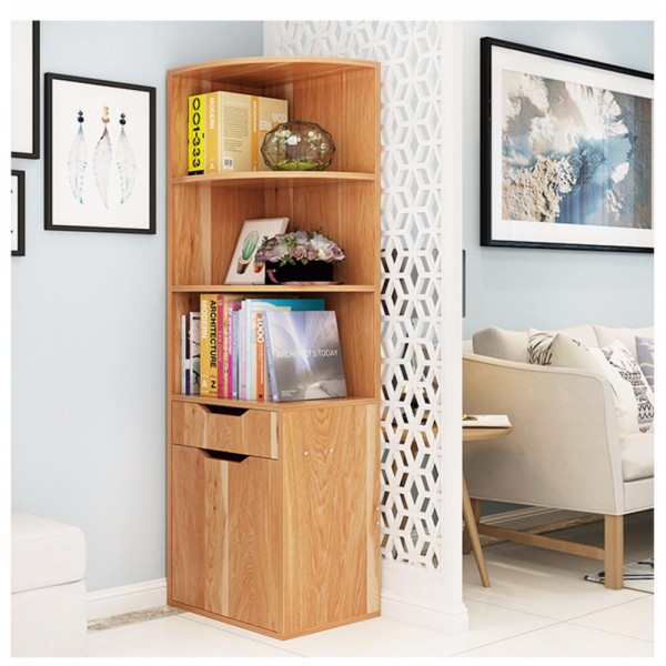 CORNER BOOK SHELF BOOK DECORATIVE SHELF Shopee Malaysia