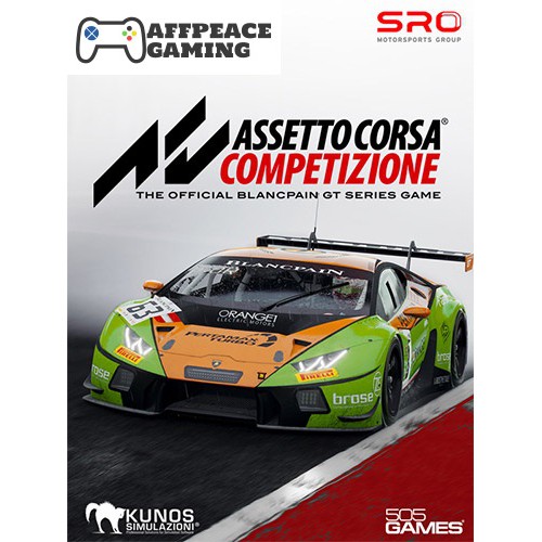 (PC GAME) Assetto Corsa Competizione - DVD | Shopee Malaysia