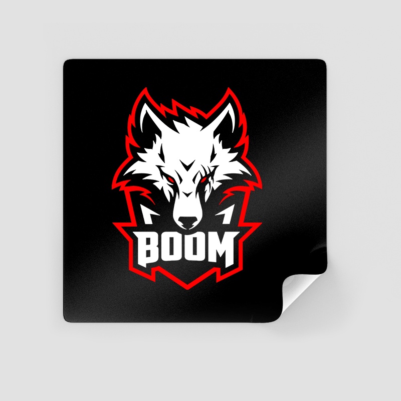 Waterproof Unit Esport Boom Sticker | Shopee Malaysia