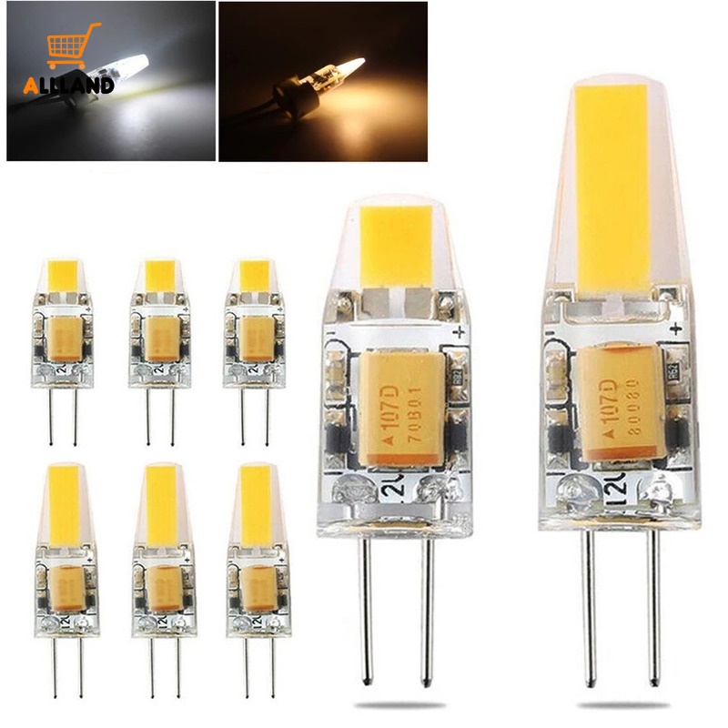 6pcs G4 Ampoule LED 12v Dc Dimmable Cob Led G4 Ampoule 1.5w 360