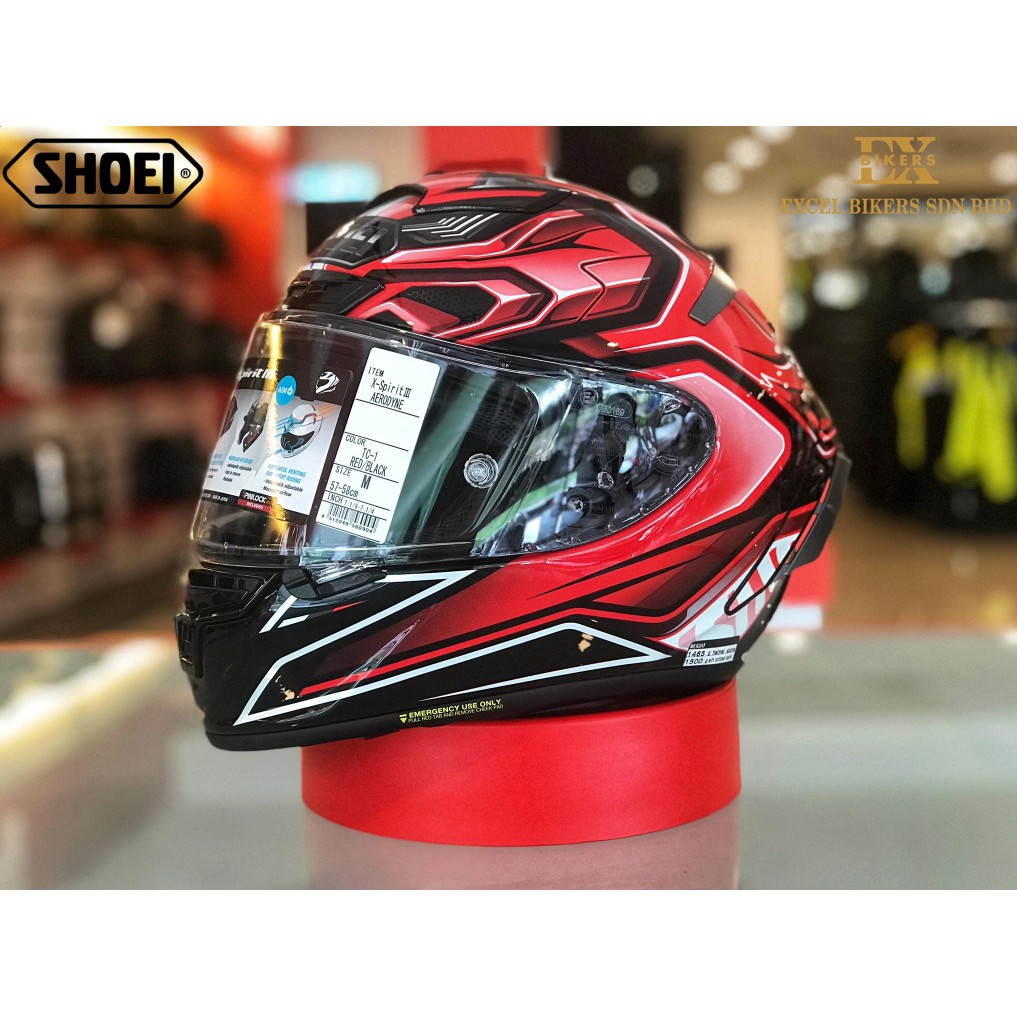 Shoei x store spirit 3 aerodyne