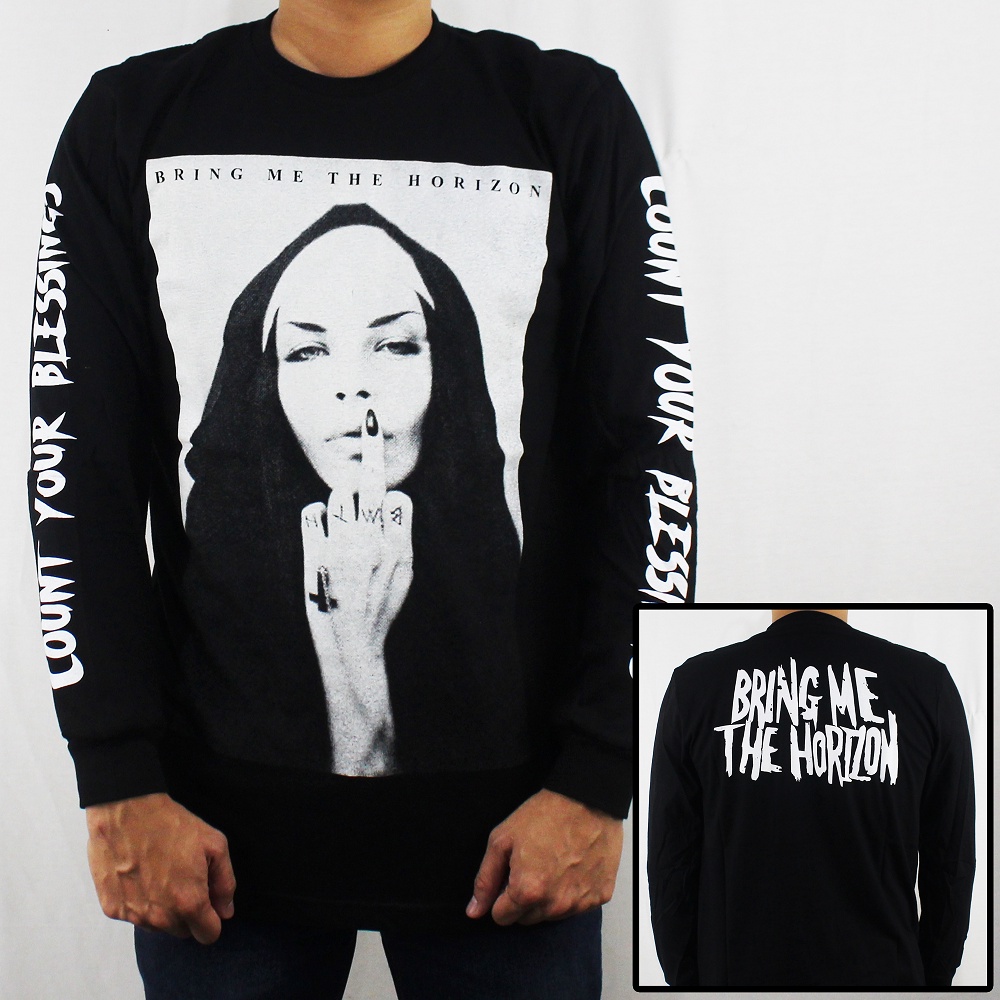 BRING ME THE HORIZON 02 LONG SLEEVE T-SHIRT SIZE L XL XXL - BMTH