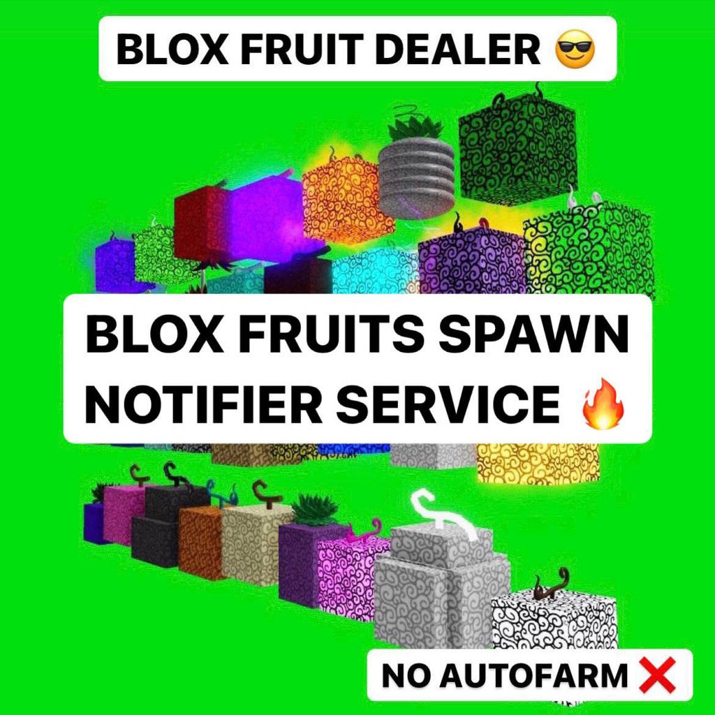 Blox Fruits Spawn Notifier Service (Random Fruits) Shopee Malaysia