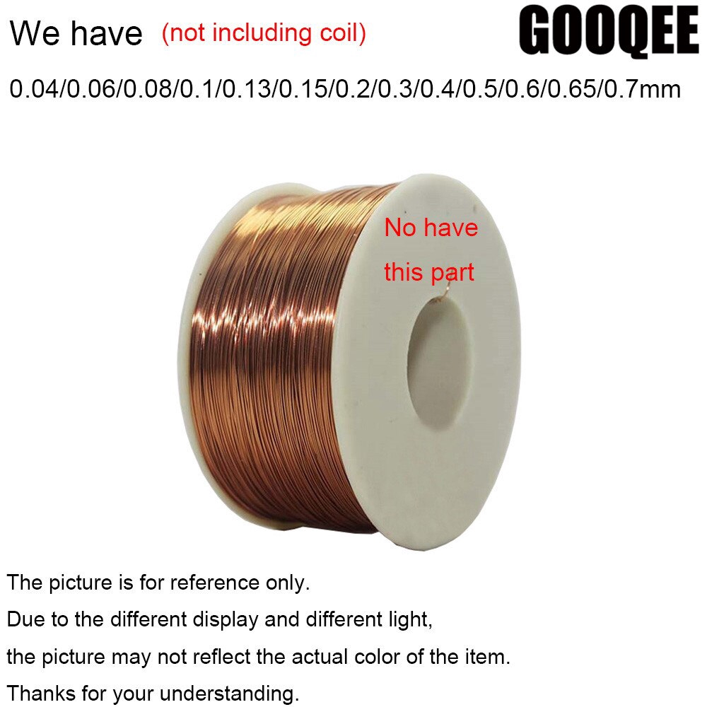 20M/roll 0.04/0.06/0.08/0.1/0.13/0.15/0.2/0.3/0.4mm Enameled Wire ...