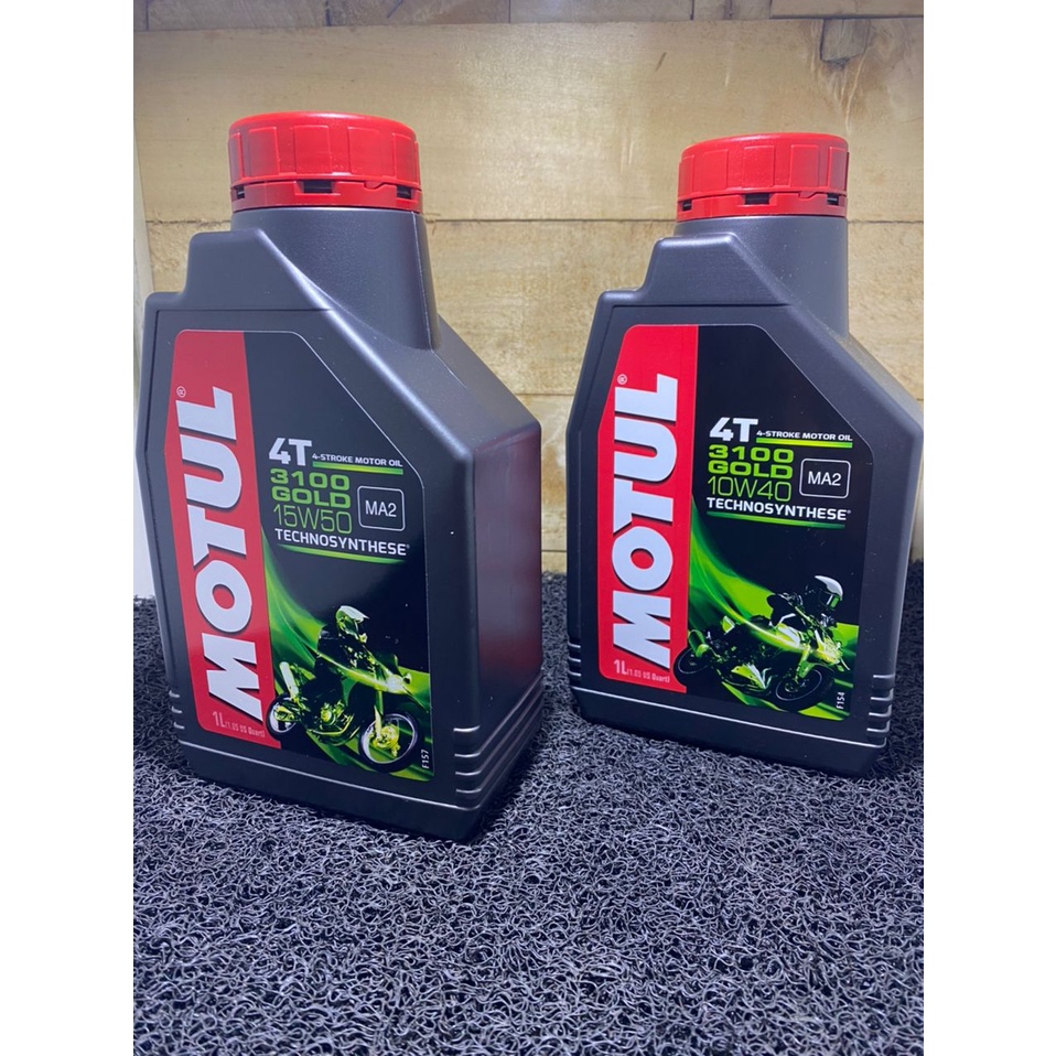 MOTUL 3100 10W40 4T OIL and MOTUL 3100 GOLD 15W50 4T OIL 100% ORIGINAL/MOTUL  10W40/MOTUL 15W50 ENGINE OIL/MINYAK HITAM