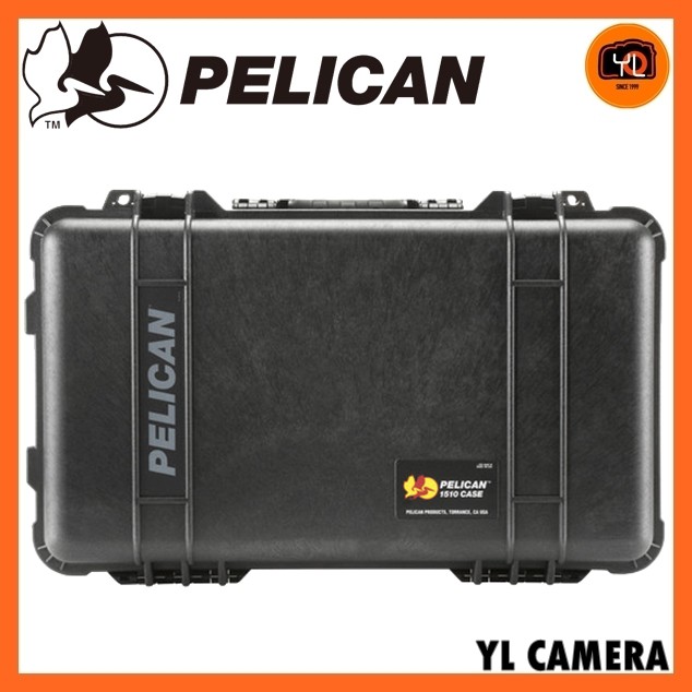 Pelican 1510 CarryOn Case with Foam Set (Black/Desert Tan) Shopee