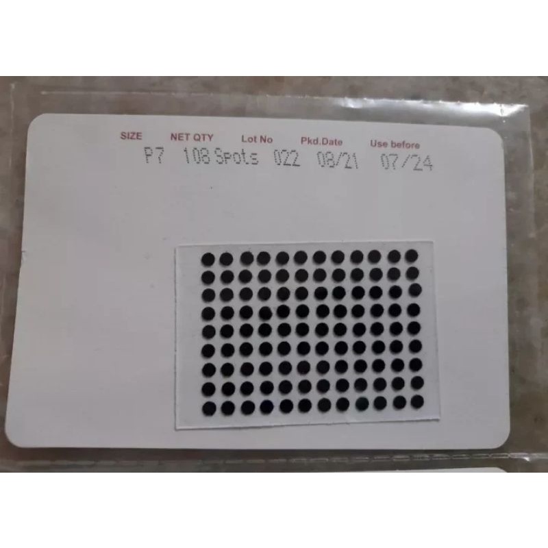 Eyetex Pallavi Sticker Bindi/Pottu Black Color Shopee Malaysia