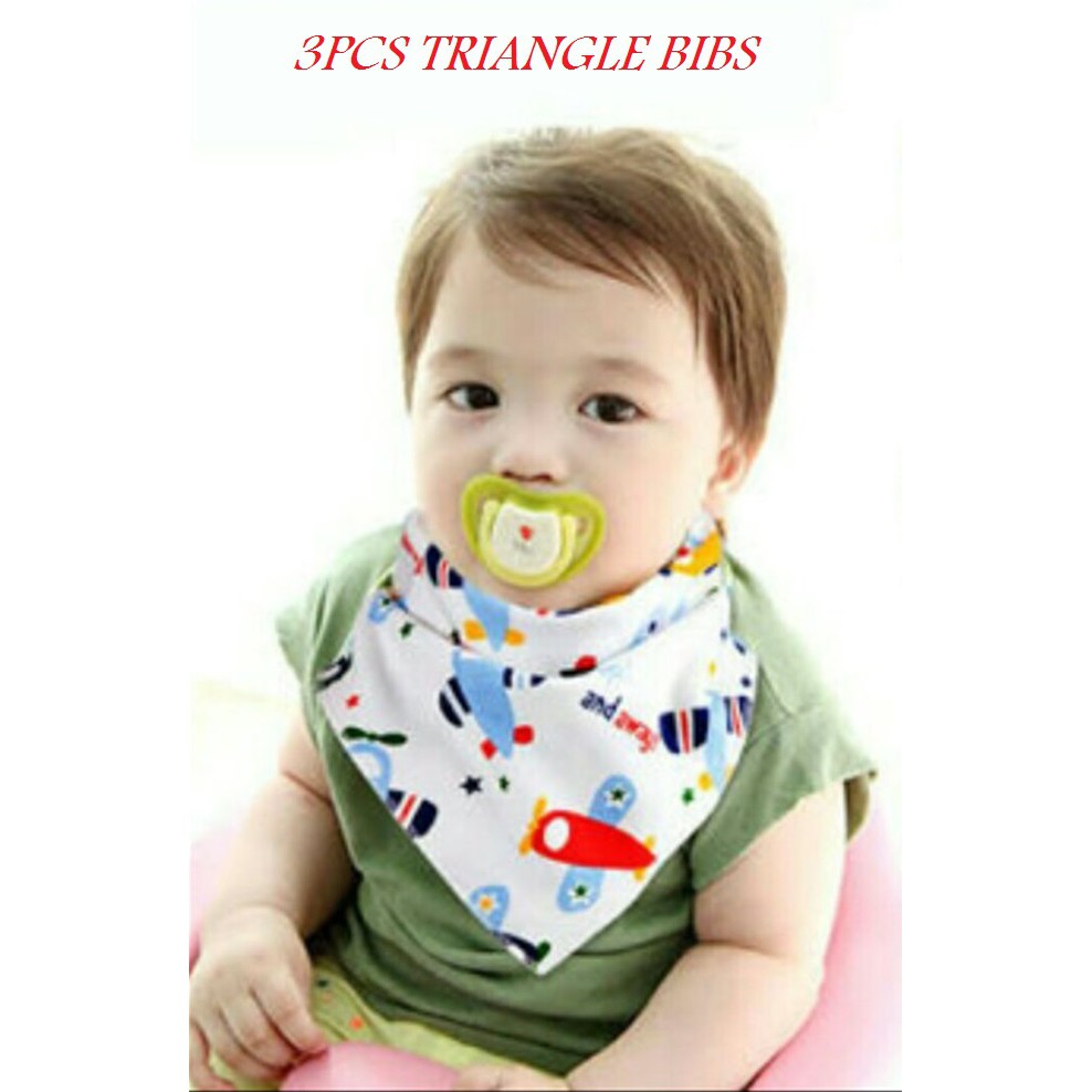 Triangle deals baby bibs