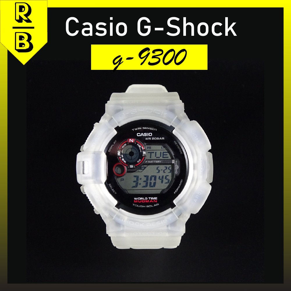 RBB Casio G Shock G9300 BNB Jelly Matte Straps Band And Bezel Jam