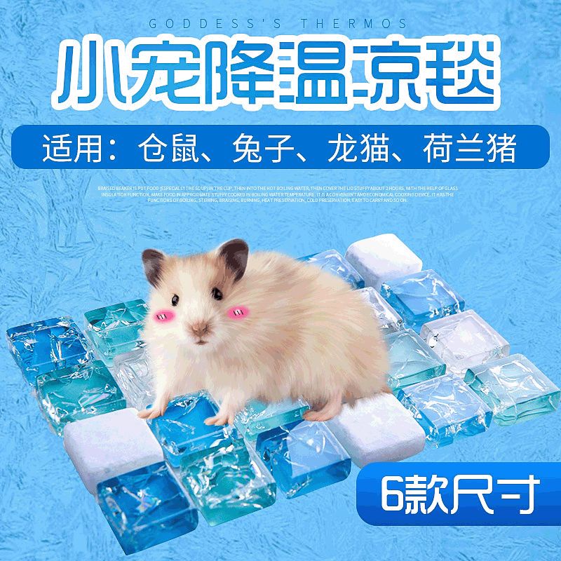 Ready Stock Hamster Cooling Supplies Hamster Cooling Pad Summer Hamster Cooling Plate