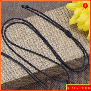 50 Pcs Black Waxed Necklace Cord 2mm Waxed Cord Rope With A Lobster Claw  Clasp Necklace Cord Bulk F