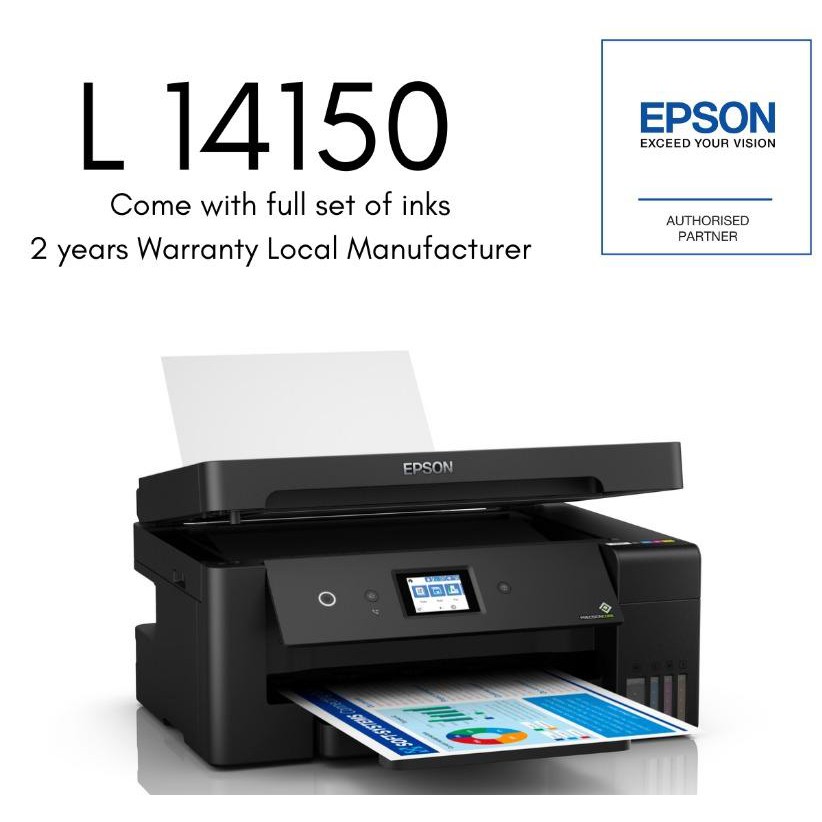 Epson L14150 L1300 A3+ Wi-Fi Duplex Wide-Format All-in-One Ink Tank ...