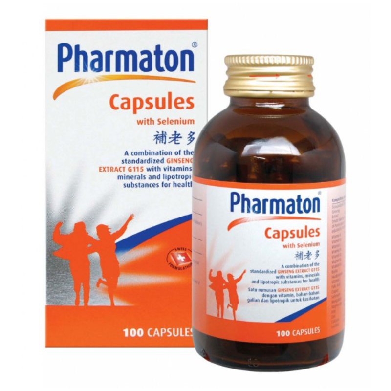 Pharmaton with Ginseng G115 (100 Capsule) Shopee Malaysia