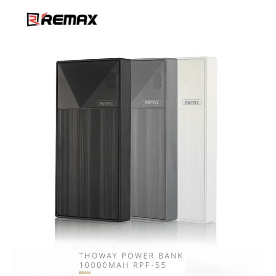 Remax THOWAY Powerbank 10000MAH RPP 55 | Shopee Malaysia