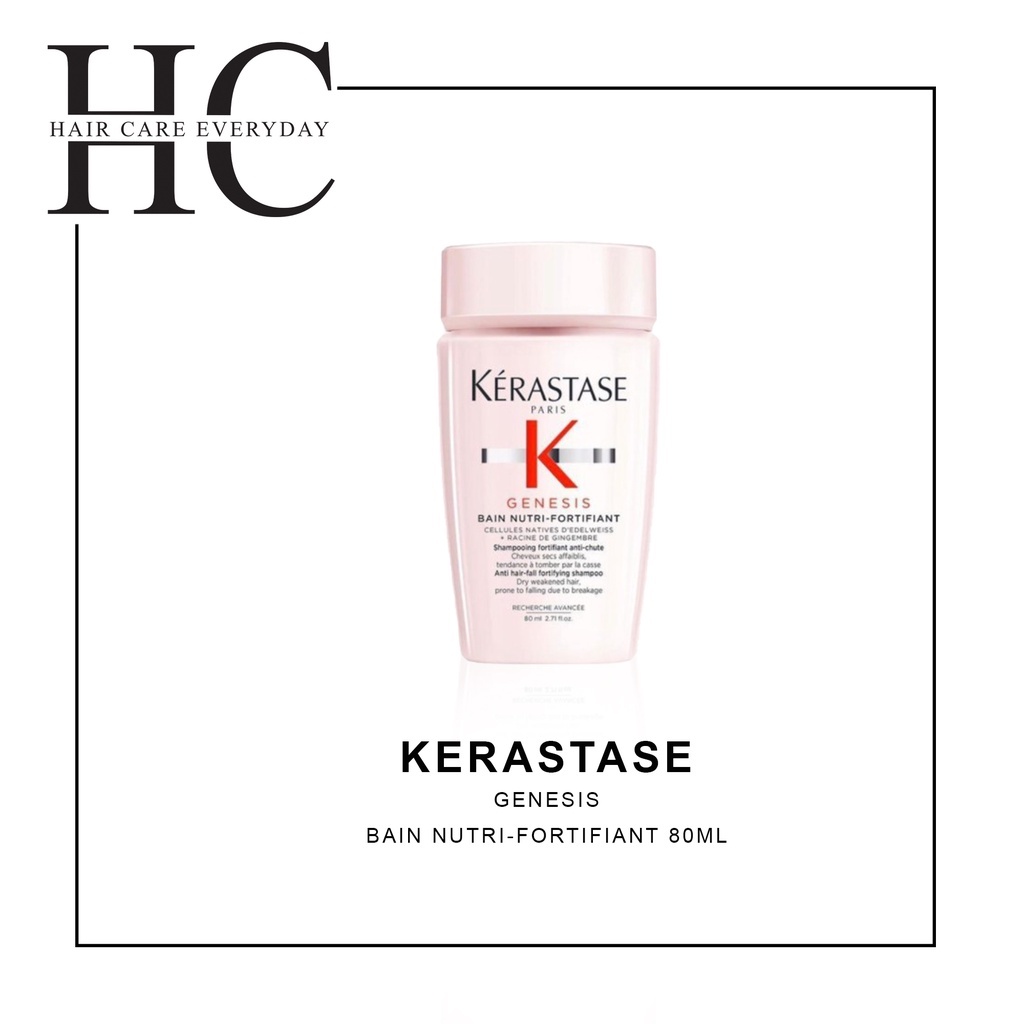 Kerastase Genesis Bain Nutri-Fortifiant Hair Shampoo 80 ml ( For