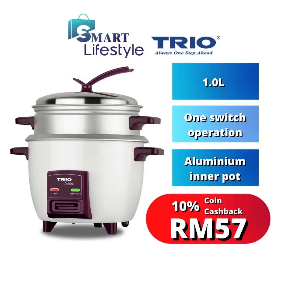 Trio Rice Cooker (1.0L) TRC-1003 | Shopee Malaysia