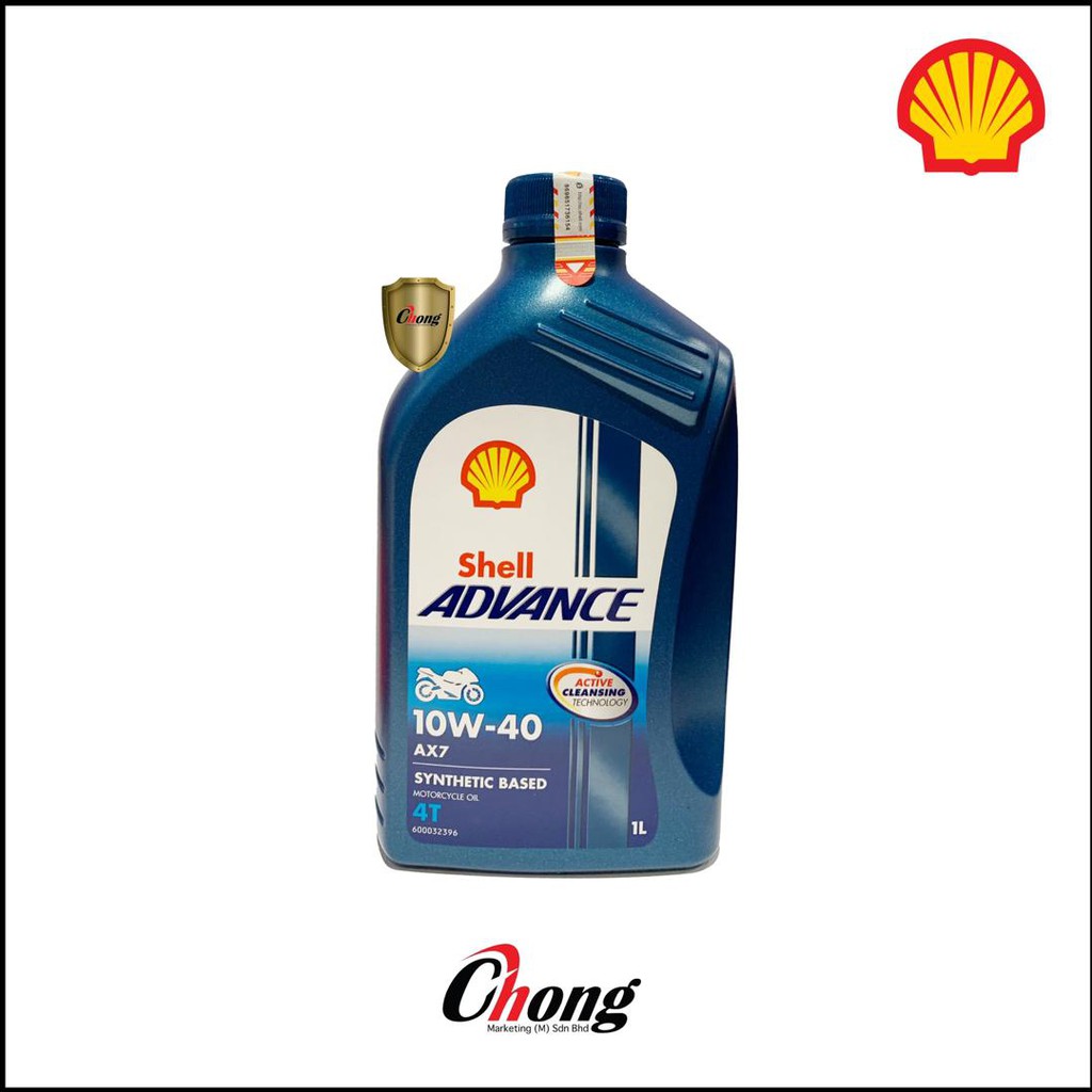 Shell AX7 10W40 VSX 4T x1L | Shopee Malaysia