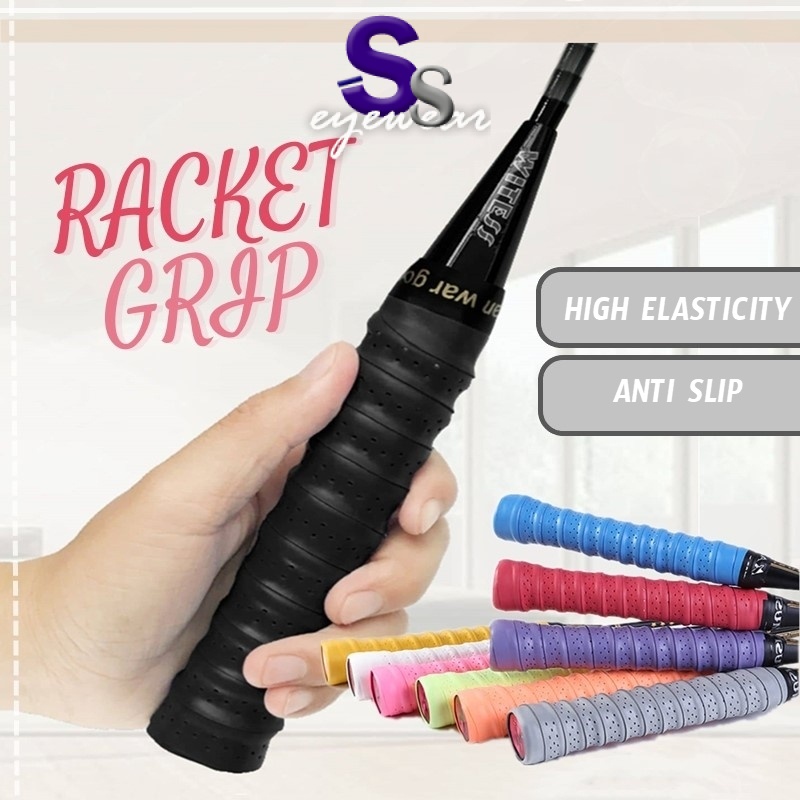 Badminton Grip Anti-Slip Tape Absorbent Sweat Racket Grip Multi-use ...