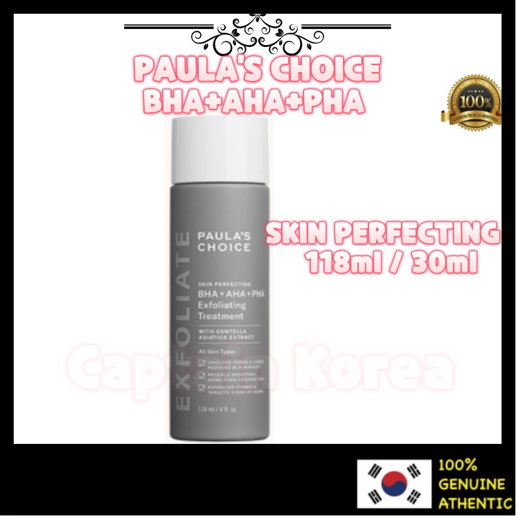 Paula's Choice Korea Exclusive Exfoliate Skin perfecting BHA+AHA+PHA ...